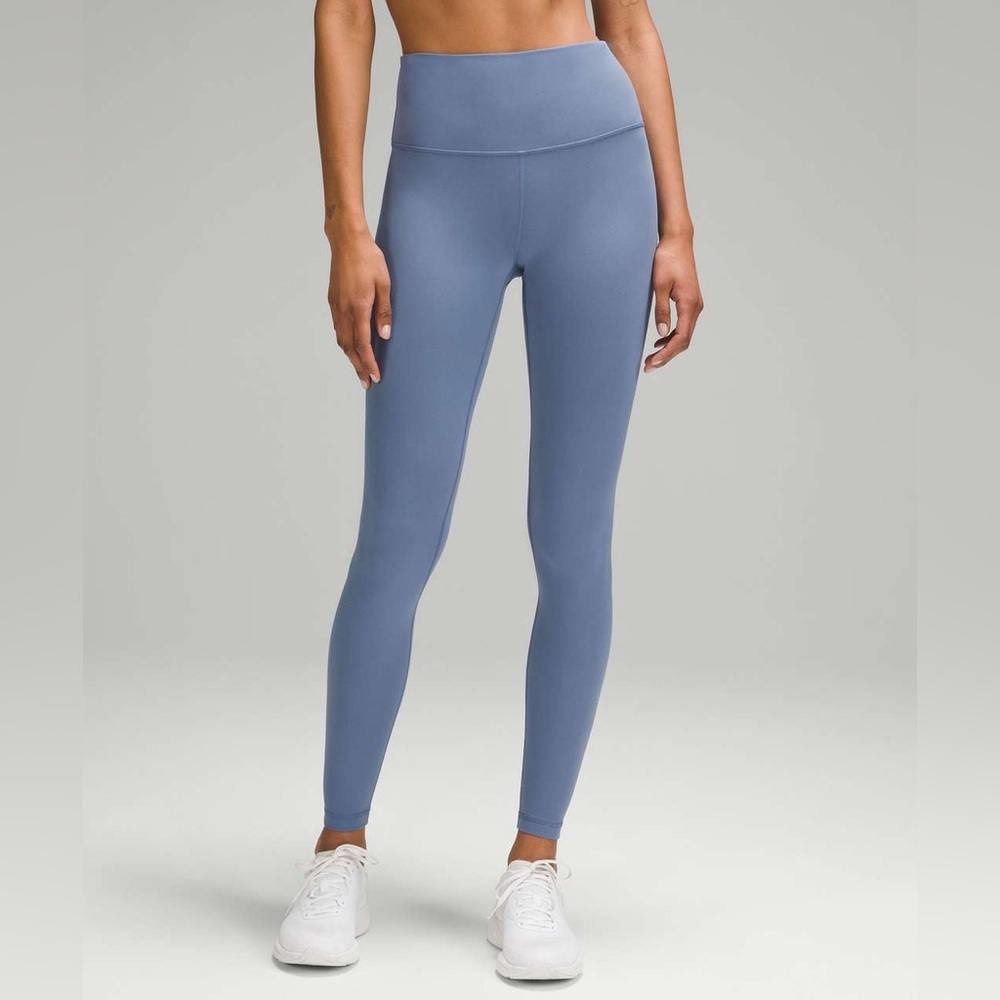 lululemon Wunder train high rise Blue Leggings - Picture 2 of 5